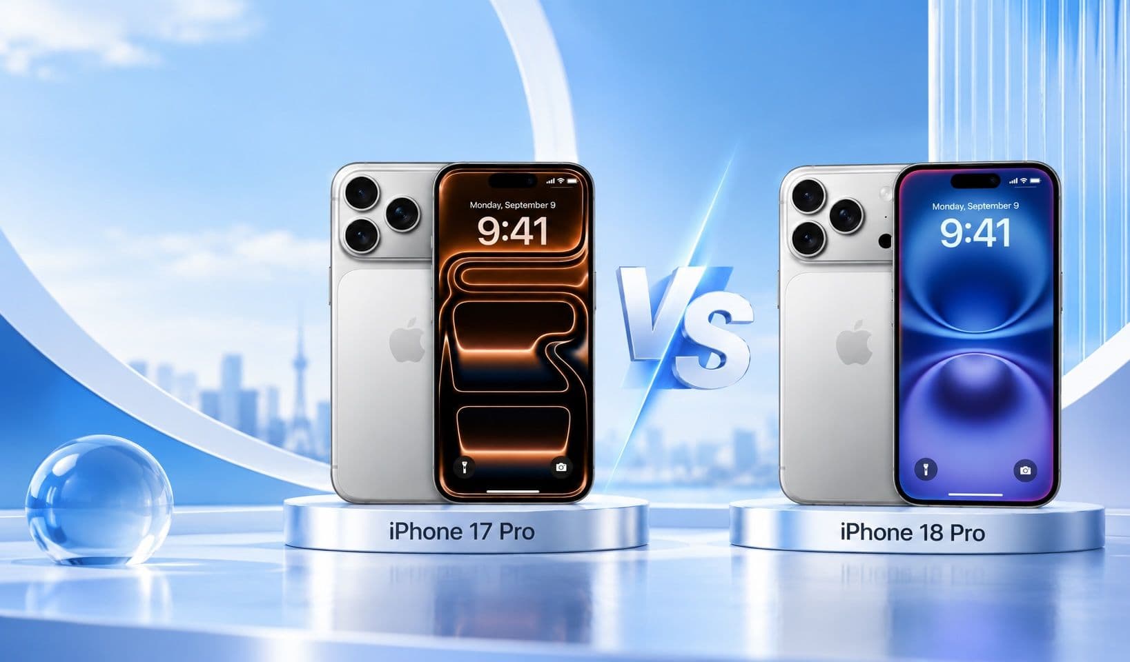 iPhone 17 Pro 还是 iPhone 18 Pro?价格、升级对比,现在买哪款更划算?